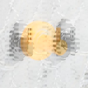 1 Robe Hook in Brushed Gold